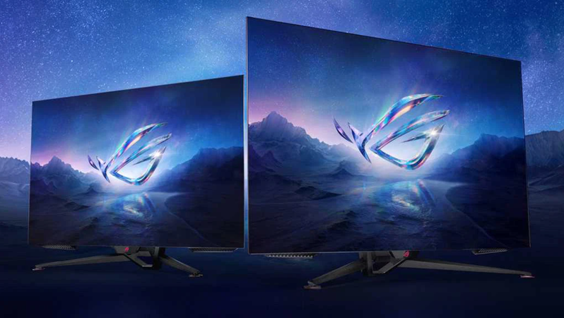Asus sắp "trình làng" màn hình OLED ROG Swift Big 48 inch, 4K 138Hz